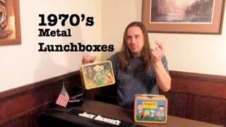 1970's Metal Lunch Box: How much is it worth?