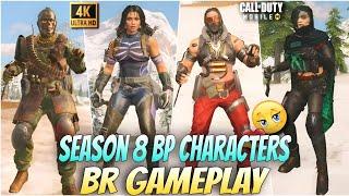 Season 8 (2024) New Battle Pass All Characters Gameplay in Battle Royale | Codm S8 Leaks 2024