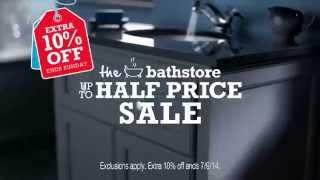 bathstore September 2014 Advert Campaign - Extra 10% off Ends Sunday 07/09/2014