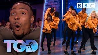 The audience erupts for fiery Prospects Fraternity   - The Greatest Dancer | Auditions