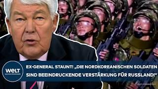 PUTINS KRIEG: Ex-General staunt! "Die nordkoreanischen Soldaten sind beeindruckende Verstärkung!"