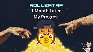 Rollercoin | Rollertap | My Progress 1 Month Later