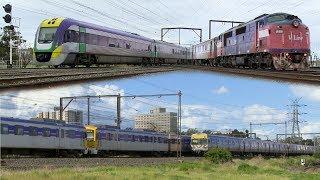 Connex & Vline Trains At South Kensington (2009) - PoathTV Australian Railways