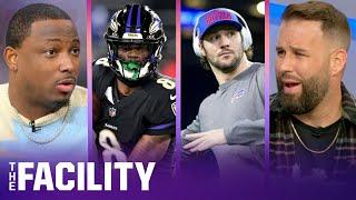 Will Lamar Jackson's MVP journey end with Josh Allen sealing the deal in Week 16? | THE FACILITY