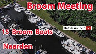 Special: 15 Broom Boats in Naarden - Weekend of boating with the Broom Owners Club