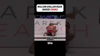 He Won a Million Dollars with His Rear Naked Choke #shorts