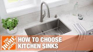 Types of Kitchen Sinks | The Home Depot