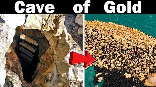 Secret Tunnel leads to River of Placer Gold