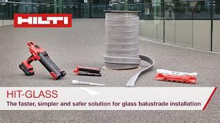 Hilti HIT-Glass System - How to Install