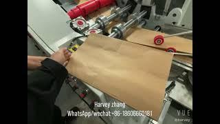 Manual of paper bag making machine