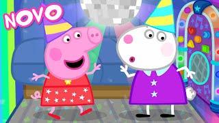 Peppa Pig Português Brasil | Ônibus de Festa Dançante | NOVO Contos da Peppa Pig |