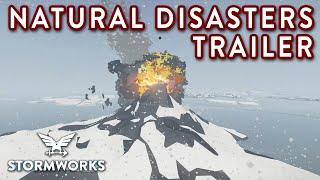 Stormworks NATURAL DISASTERS Announcement Trailer!! - In-Depth Overview and Analysis