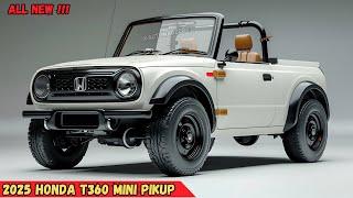 The 2025 Honda T360: Packed with Features | Retro Style | Compact Truck