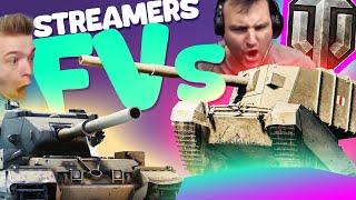 Streamers vs FV4005 / FV215b (183) Compilation - World of Tanks Funny Moments