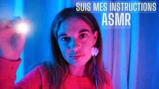 ASMR - SUIS mes INSTRUCTIONS pour DORMIR