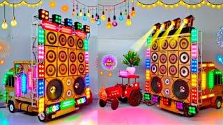 Mini Dj Truck Loading At-Home by cardboard making dj truck and sharpy light big dj setup the mini dj