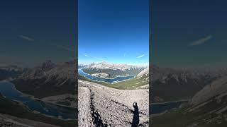 Way Down from Windtower in Kananaskis Country