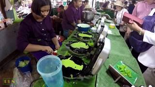 泰式椰子饼卷 椰子饼  泰國美食 泰國路邊小吃 路邊小吃 泰囯小吃 Thai Street Food