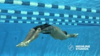 Ryan Lochte underwater dolphin stroke