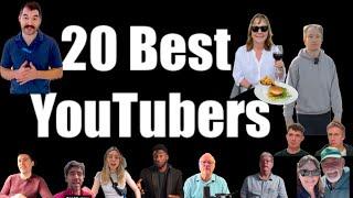 20 Best YouTubers 2024