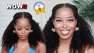 Wow! FAKE FAST NATURAL HAIR GROWTH with a HEADBAND WIG/ No Glue, No Lace (DETAILED) ft. Iseehair