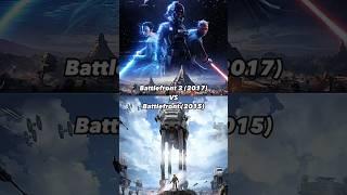 Battlefront 2 vs Battlefront