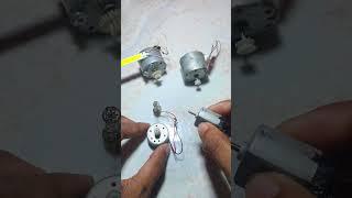 Generate Electricity Into 3 Dc Motor Trying