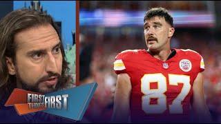 FIRST THINGS FIRST | Nick Wright reacts to Travis Kelce:"I played like trash"