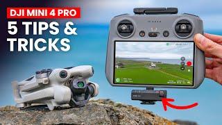 5 Tipps, die die DJI Mini 4 PRO noch BESSER machen! | Tipps und Tricks zur DJI Mini 4 Pro