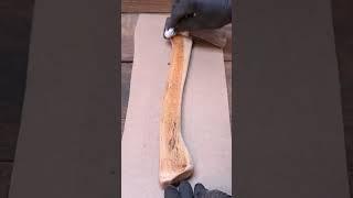 Beginners Vintage  Axe Restoration Video How To Diy