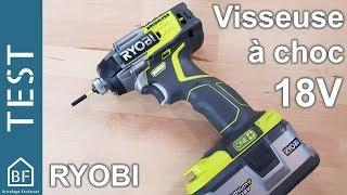 Test Outillage : Visseuse à choc 18V Ryobi R18IDBL