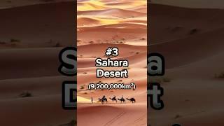 TOP 10 LARGEST DESERTS IN THE WORLD #globoxgist #top10 #world #desert #sahara #antarctica #australia