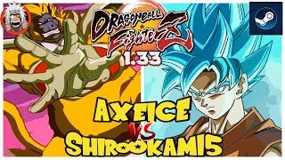 DBFZ Axeice vs Shiro Okami5 (SuperBaby2, Goku, Black) vs (Goku, TGohan, GokuSSB)