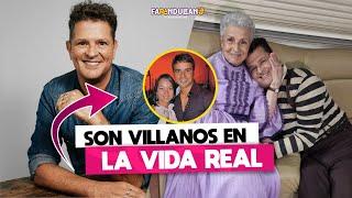 FAMOSOS QUE SON VILLANOS EN LA VIDA REAL.