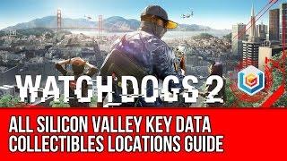 Watch Dogs 2 All Silicon Valley Key Data Collectibles Locations Guide