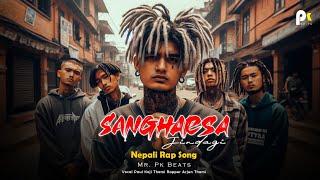 संघर्स जिन्दगी - Sangharsa Jindagi Nepali RnB Rap Song 2024 | Paul Kaji