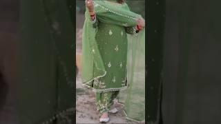 latest party wear punjabi suit #trending #fashion #ytshorts @rashmisotiya9280