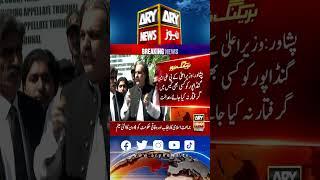 Court bars police from arresting CM KP #AliAminGandapur #CMKPK #breakingnews #shorts