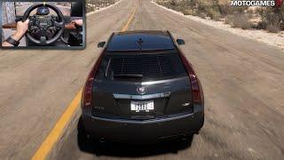 Forza Horizon 5 - 2014 Cadillac CTS-V Sport Wagon | Moza DD R9 Gameplay