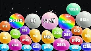 Hopping Balls Run (vs) Jelly 2048 - Asmr Gameplay