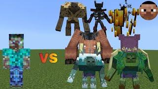 The Boss vs New Mutant More | Minecraft Java | Mob Battle