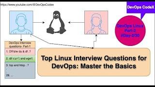 DevOps Interview: Linux Intermediate Level with Real time Scenario Day-2