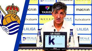 REAL SOCIEDAD-REAL MADRID | IMANOL: "Nos estamos cargando el FÚTBOL" | Rueda de prensa postpartido