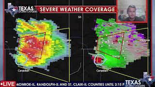 July 5, 2023 LIVE Texas Panhandle Severe Weather Statement {Jason}