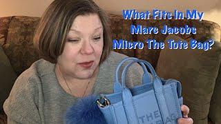 Marc Jacobs Micro Tote — What Fits and TJ Maxx Earrings