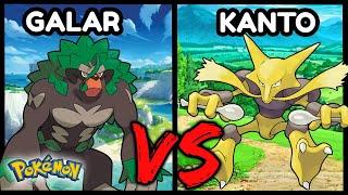 Kanto VS Galar Pokémon!