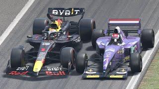 Max Verstappen vs Jos Verstappen | Red Bull 2024 vs Simtek 1995 at Monza