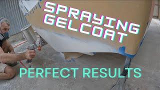 How to Spray Gelcoat & Sand it Flat / Smooth - Haines Hunter 600R