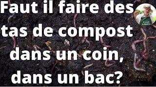 Comment faire du compost rapidement sur sol vivant?