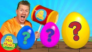 Counting with Surprise Eggs | Kids Songs & Nursery Rhymes